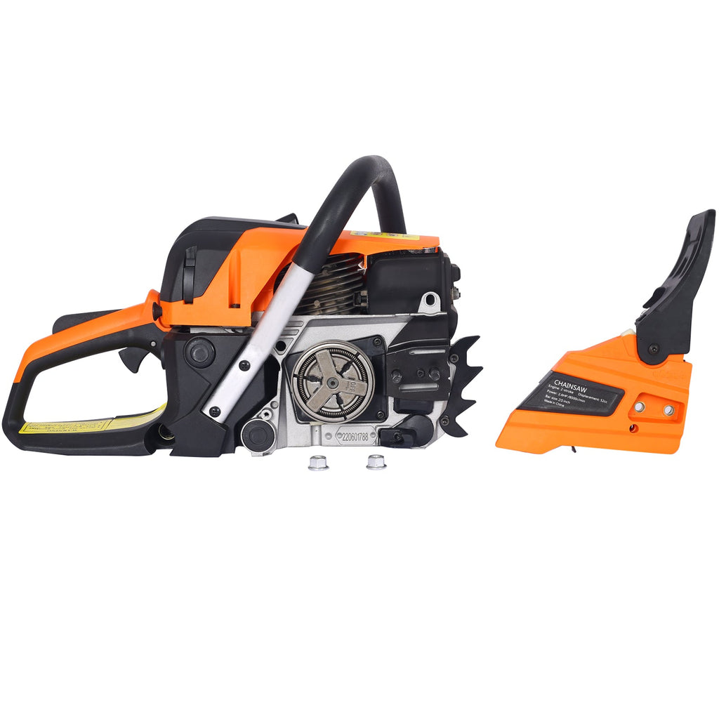 52cc Gasoline Chainsaw with 20-Inch Bar