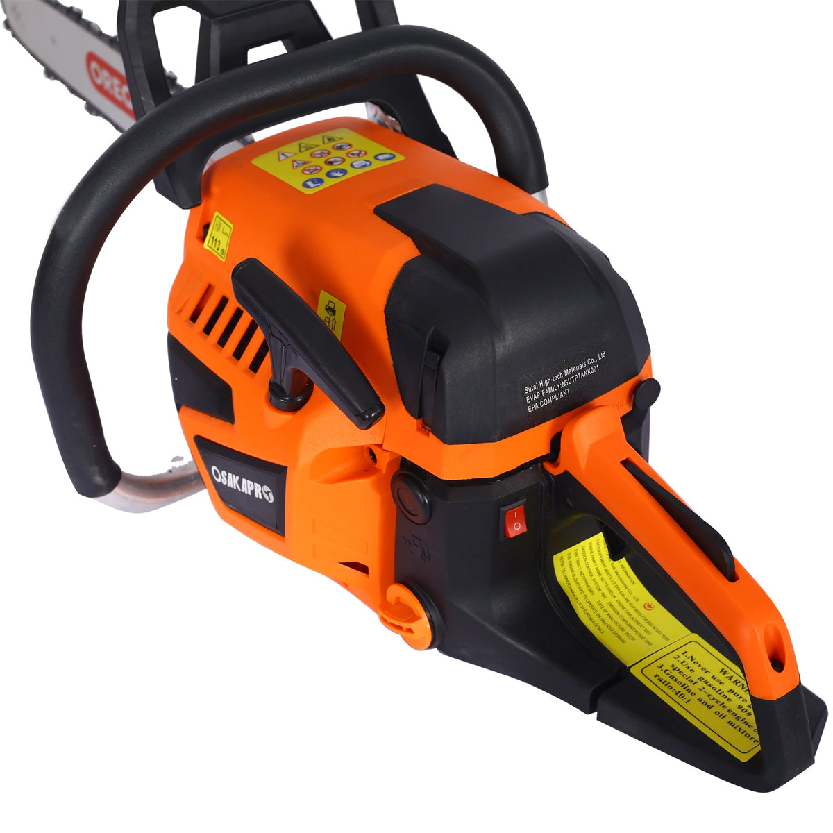58cc Gasoline Chainsaw for Trees and Wood Cutting