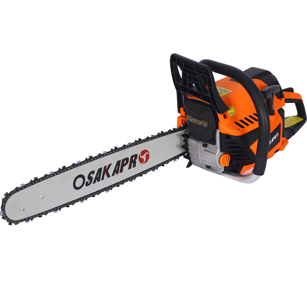 52cc Gasoline Chainsaw with 20-Inch Bar