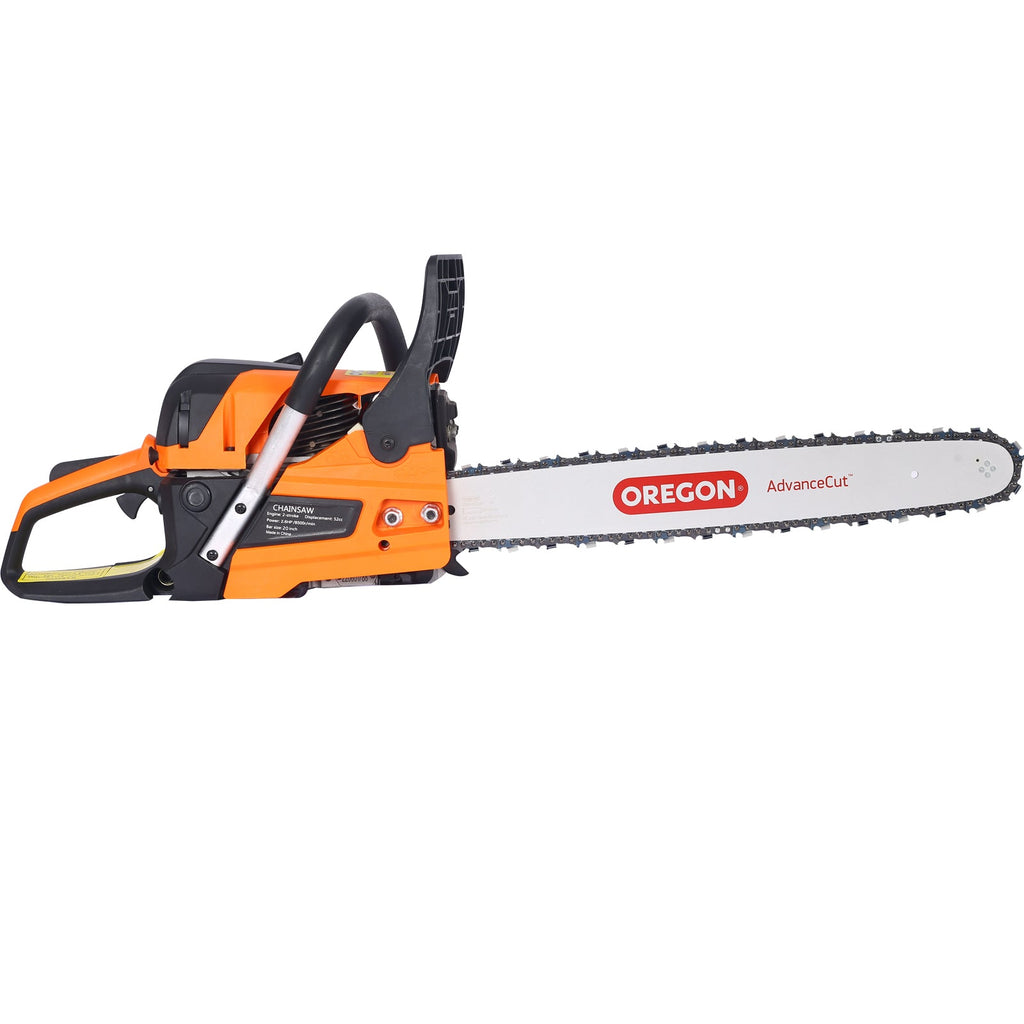 52cc Gasoline Chainsaw for Trees and Wood Cutting