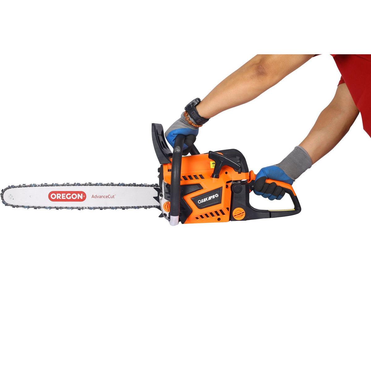 58cc Gasoline Chainsaw for Trees and Wood Cutting
