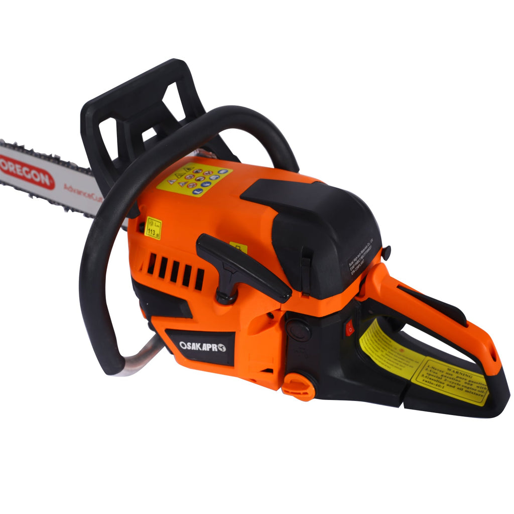 58cc Gasoline Chainsaw for Trees and Wood Cutting