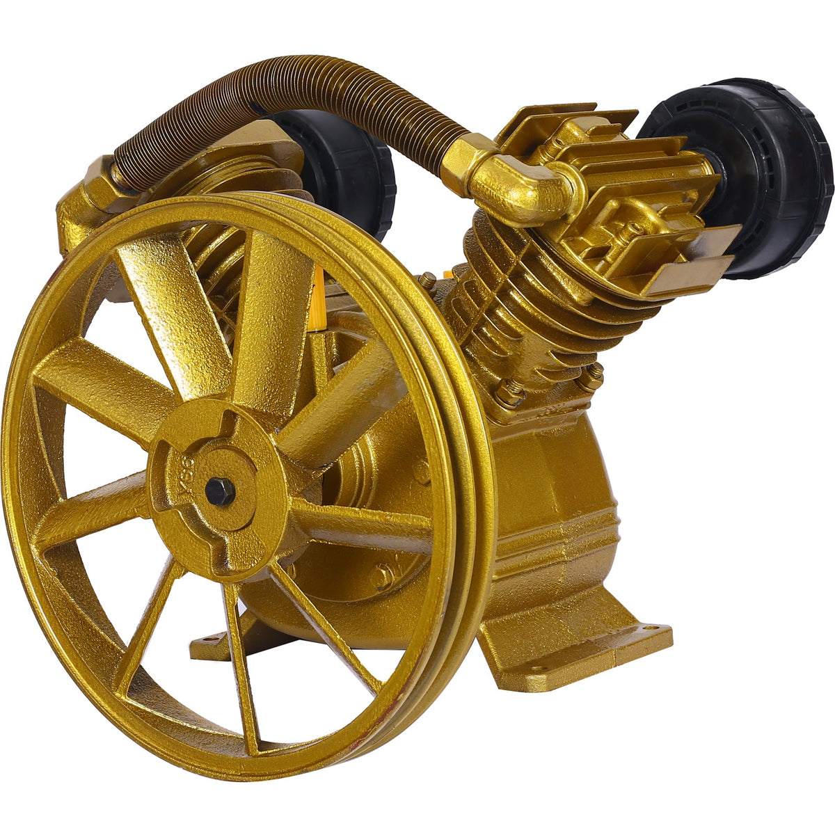 5.5HP Air Compressor Pump Head 21CFM, 115 PSI V-Type Dual-Cylinder
