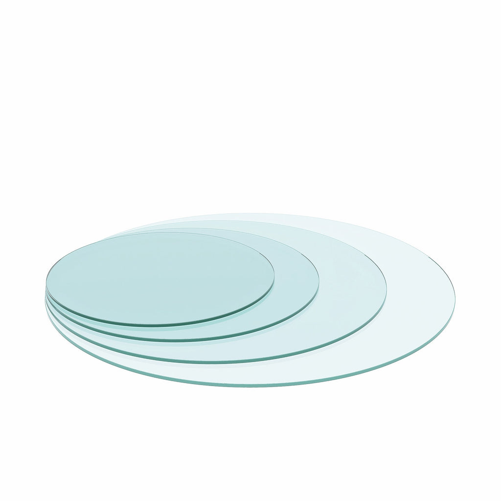 36-Inch Round Tempered Glass Table Top