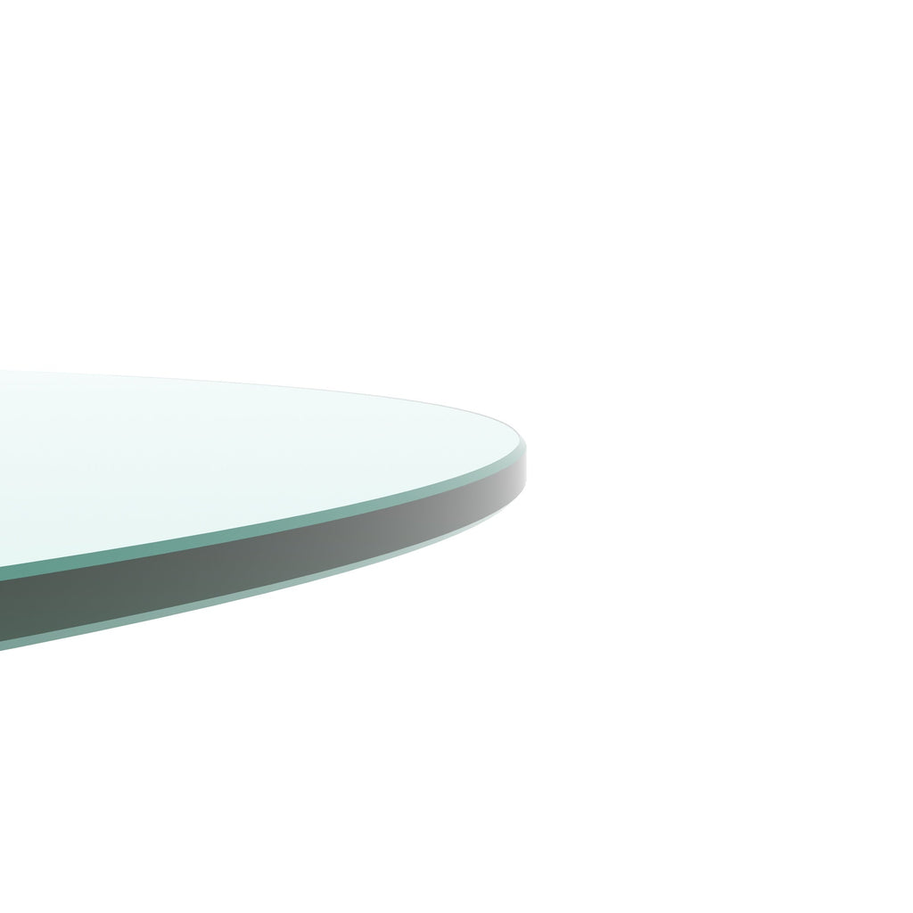 20 Inch Round Tempered Glass Table Top
