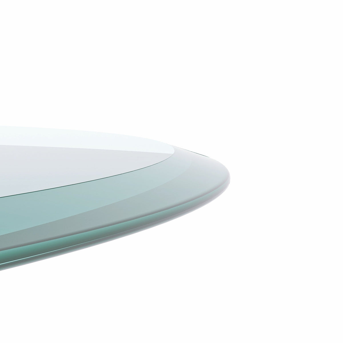 30" Round Tempered Glass Table Top