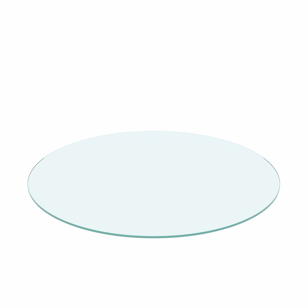 36-Inch Round Tempered Glass Table Top