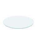 36-Inch Round Tempered Glass Table Top