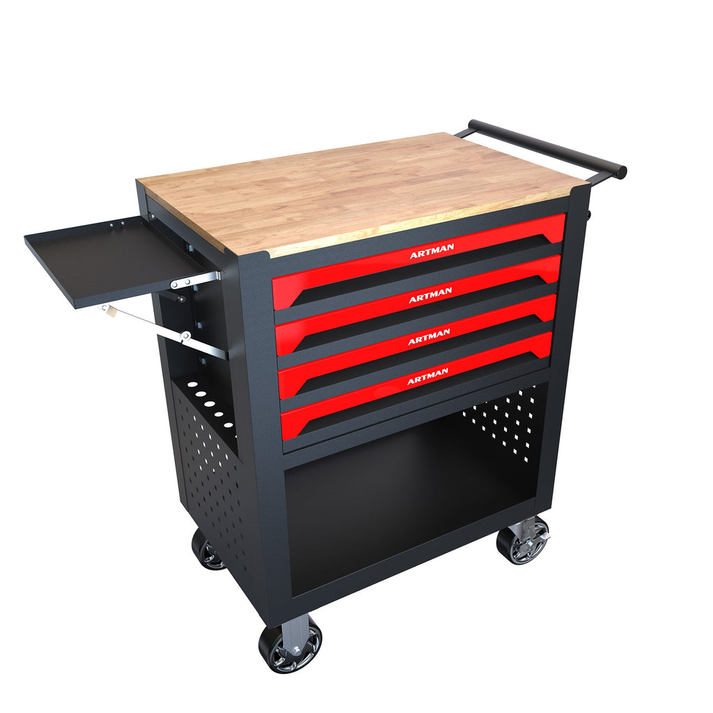 4 Drawers Multifunctional Tool Cart