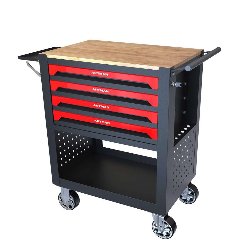 4 Drawers Multifunctional Tool Cart