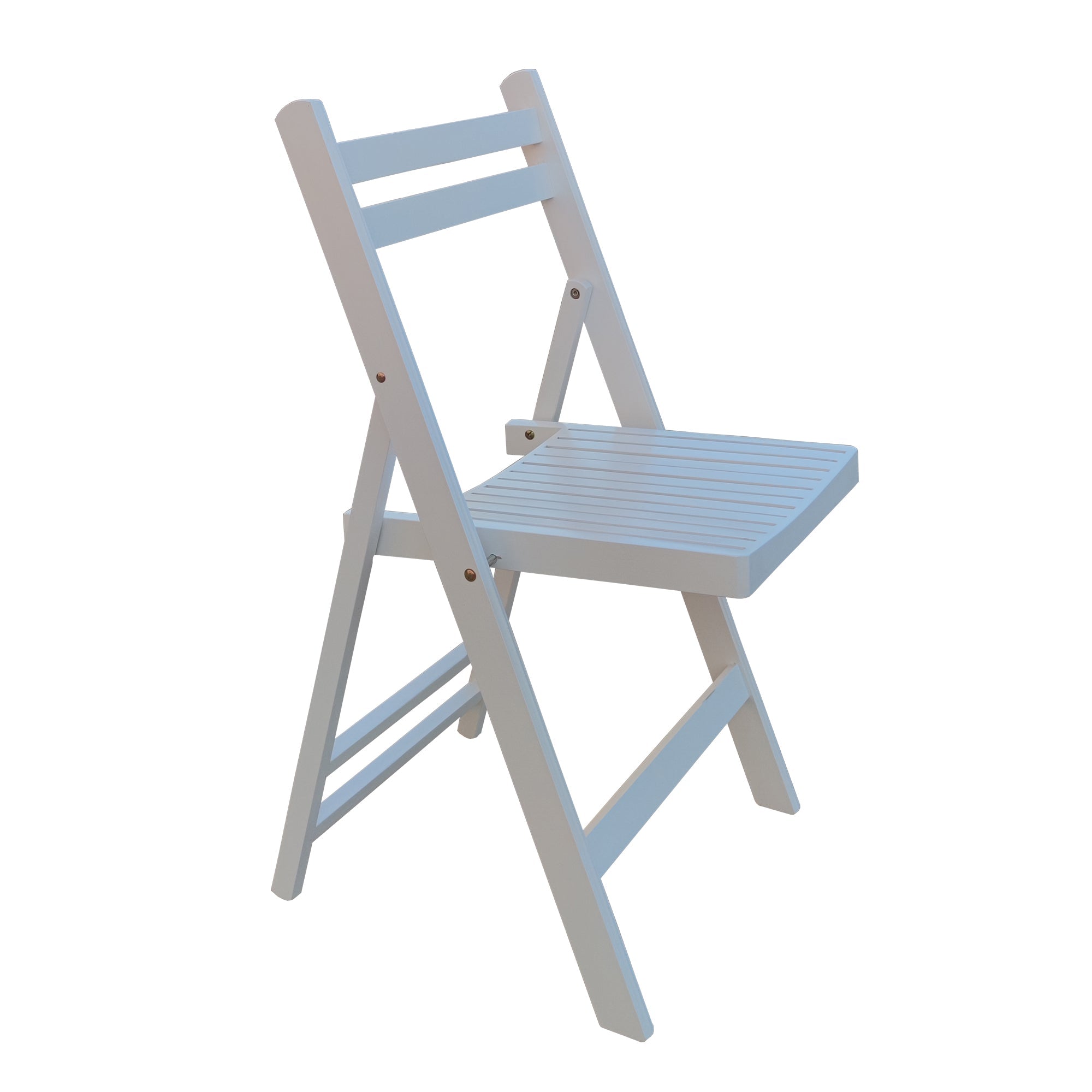 Furniture Slatted Wood Folding Special Event Chair
