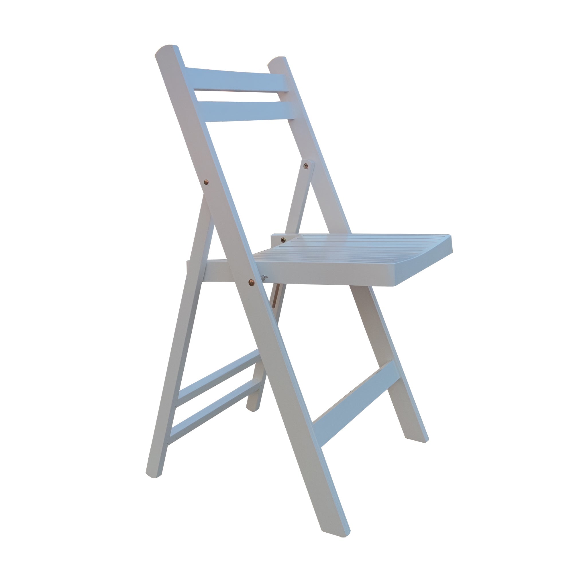 Furniture Slatted Wood Folding Special Event Chair