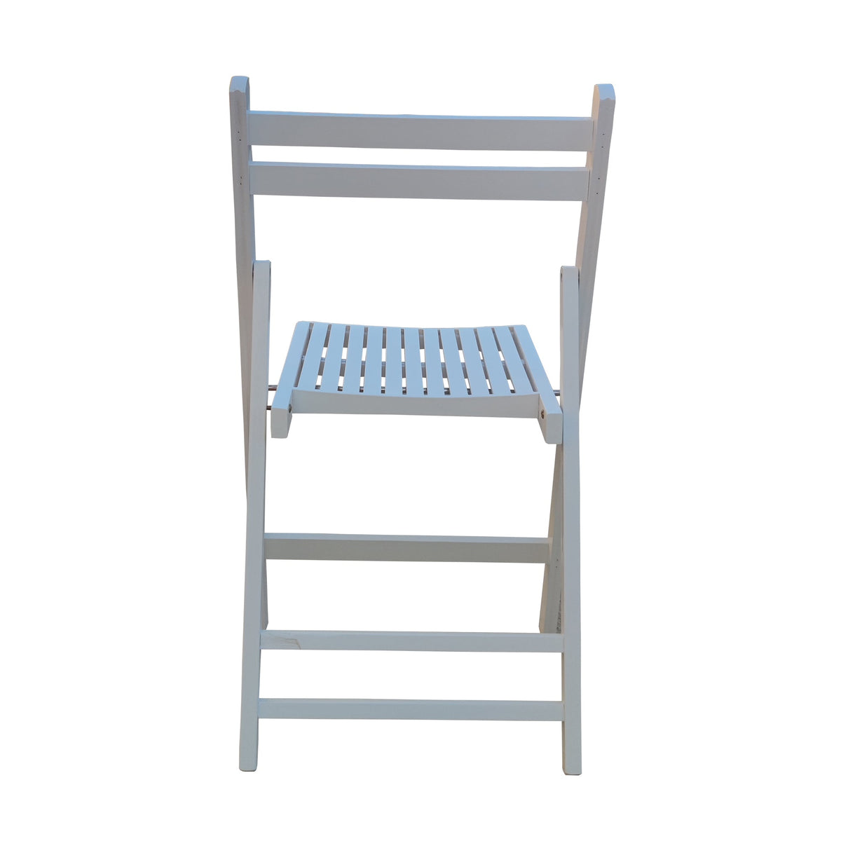 Furniture Slatted Wood Folding Special Event Chair