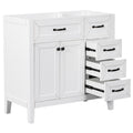 36" Bathroom Vanity Without Sink, Cabinet Base Only
