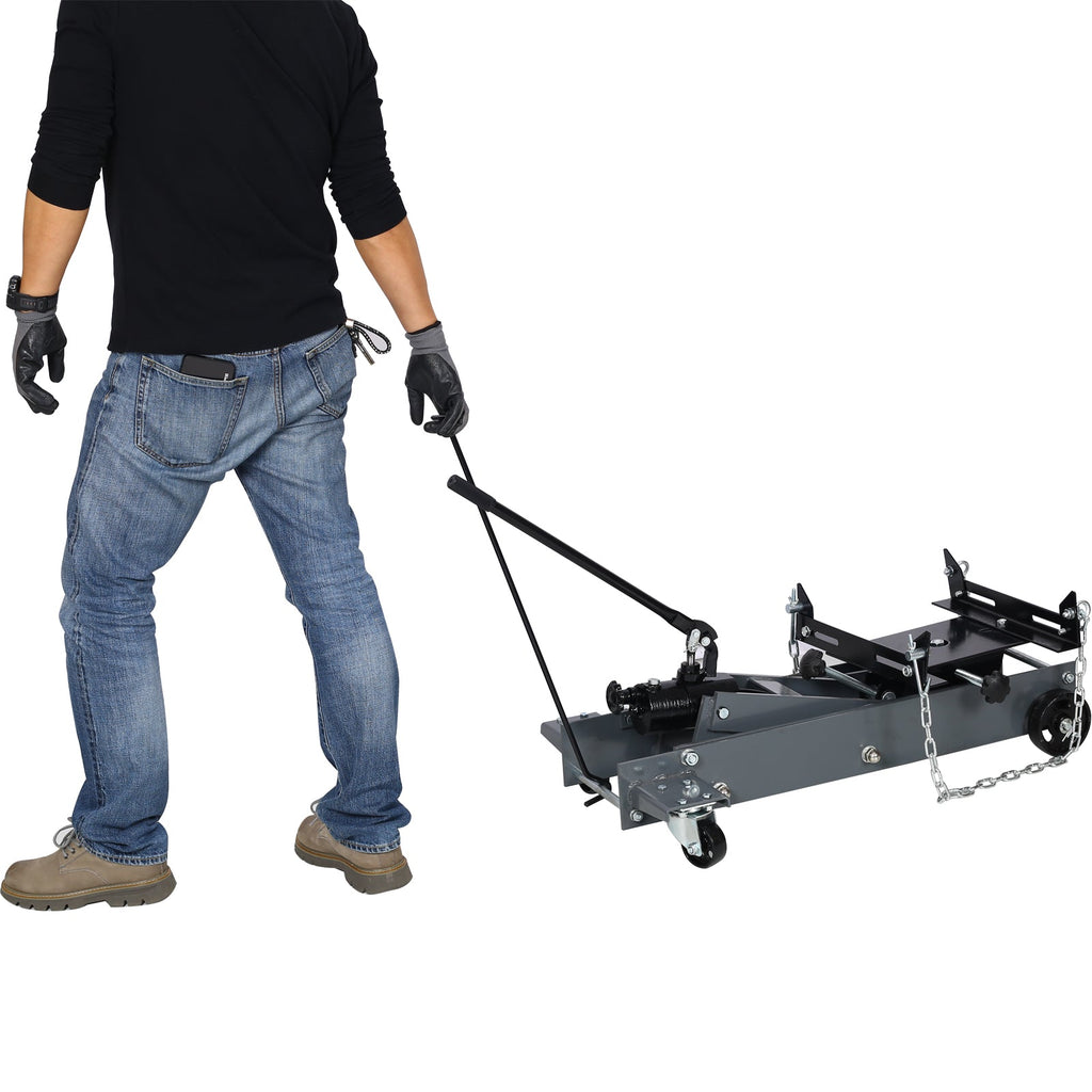 Hydraulic Transmission Service Jack - 1 Ton Capacity
