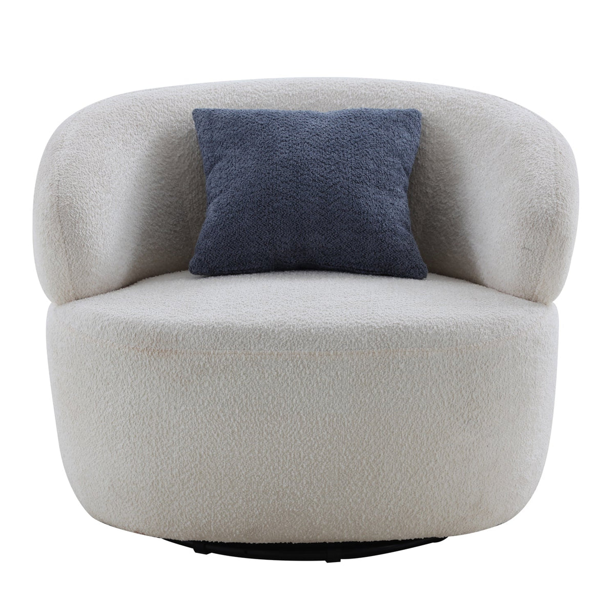 Swivel Barrel Chair for Living Room