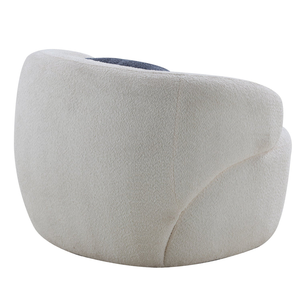 Swivel Barrel Chair for Living Room