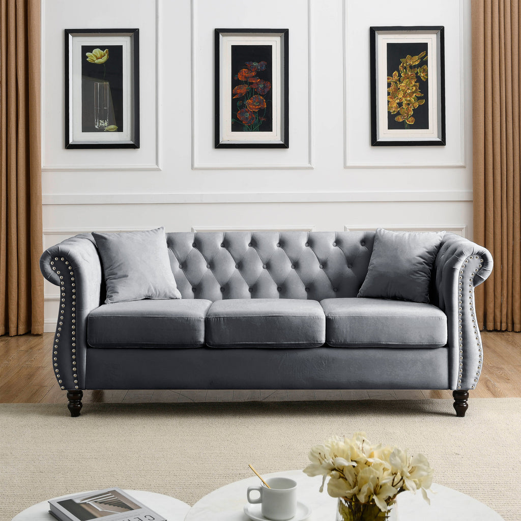 80" Chesterfield Sofa