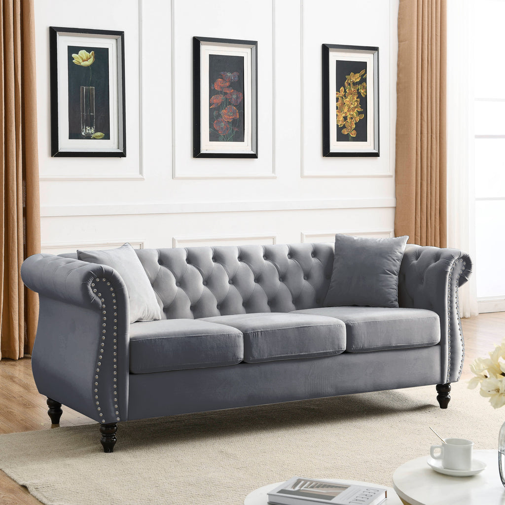 80" Chesterfield Sofa