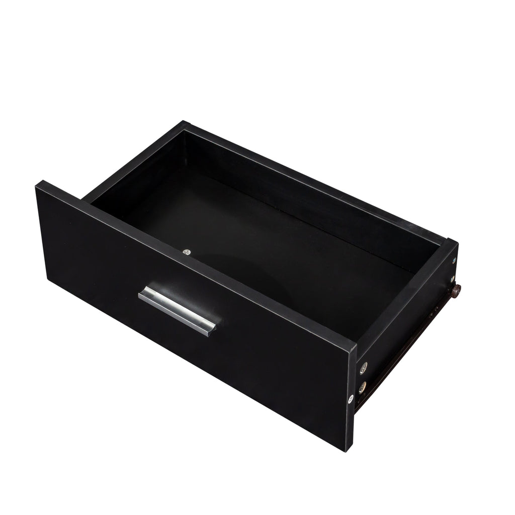 Black Modern Hair Desk