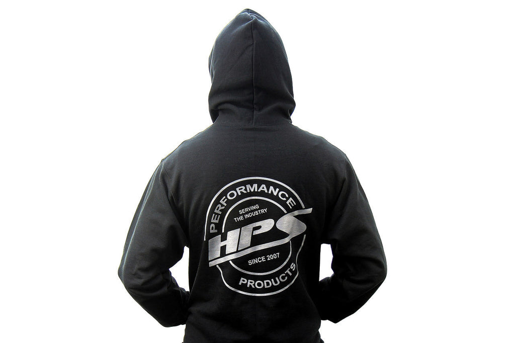 HPS Performance Products 2022 Round Logo Zip-Up Hoodie, Black
