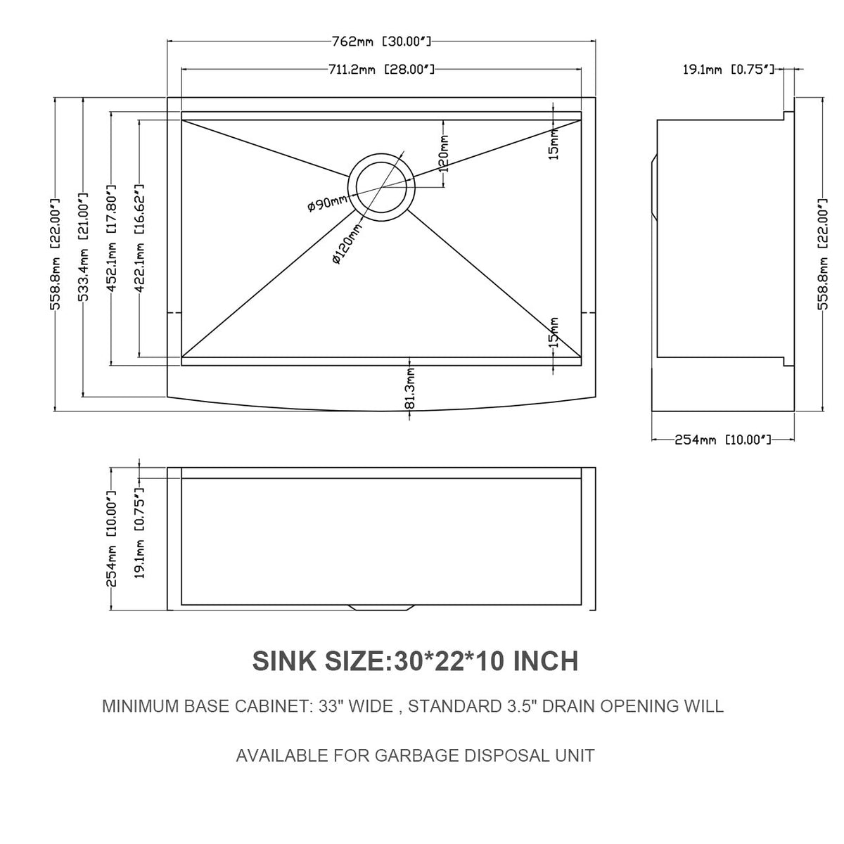 30 Farmhouse Sink Workstation