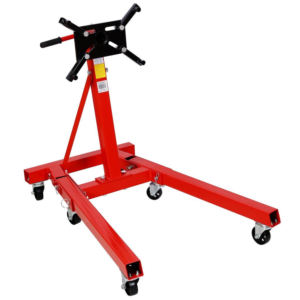 Heavy-Duty Engine Stand with Rotating Head