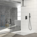 Dual Shower Head - 10 Inch Ceiling Mount Square Shower System