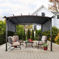 12 x 9 Ft Outdoor Pergola Patio Gazebo