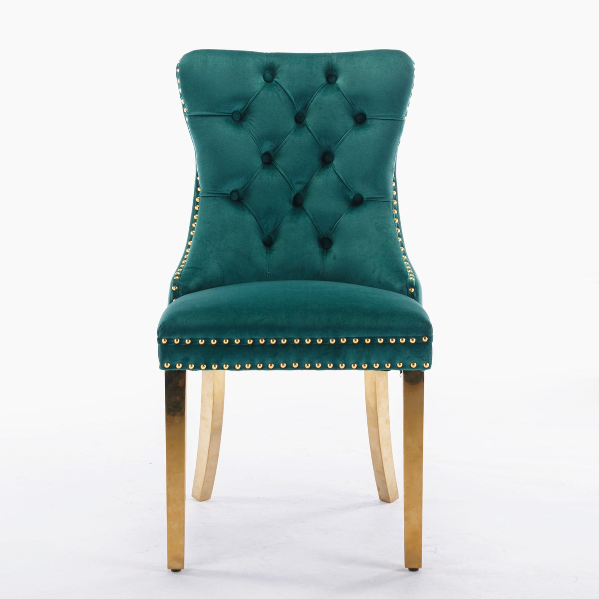 Nikki Collection Modern Velvet Dining Chair Set of 2