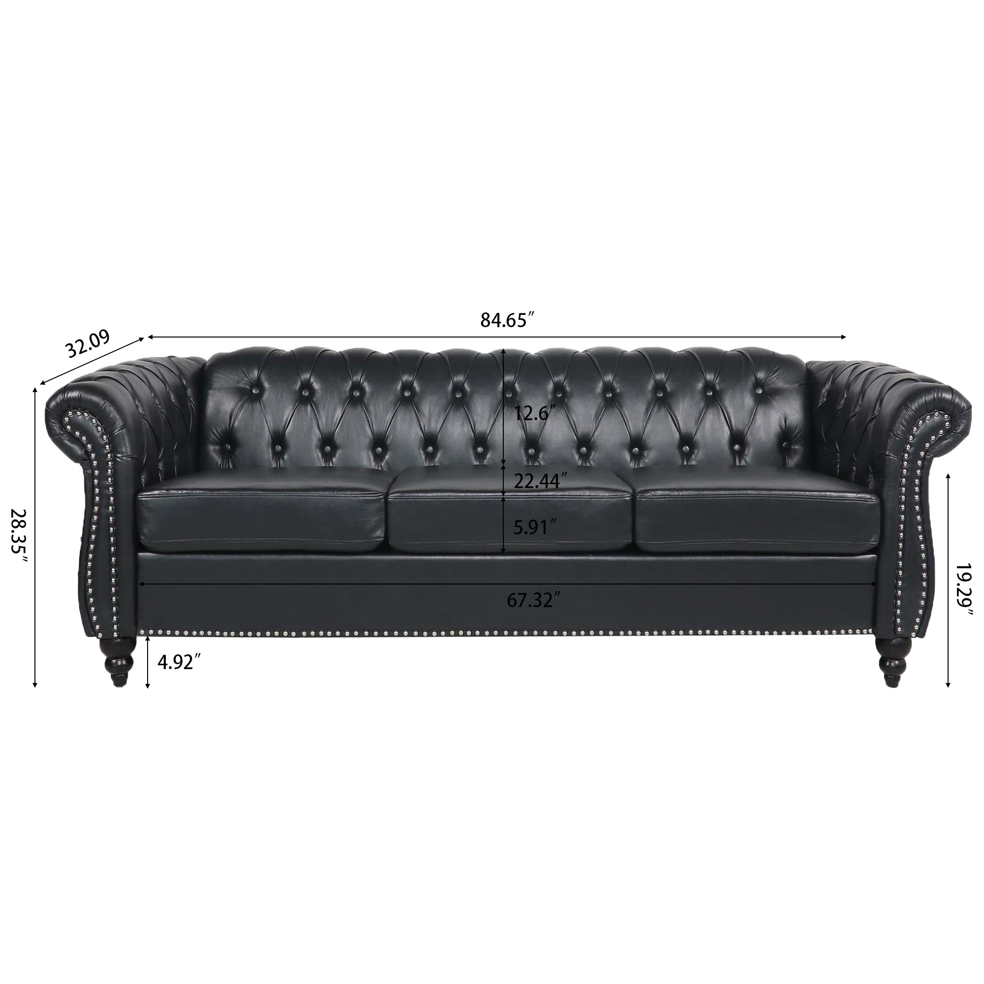 84.65" Sofa