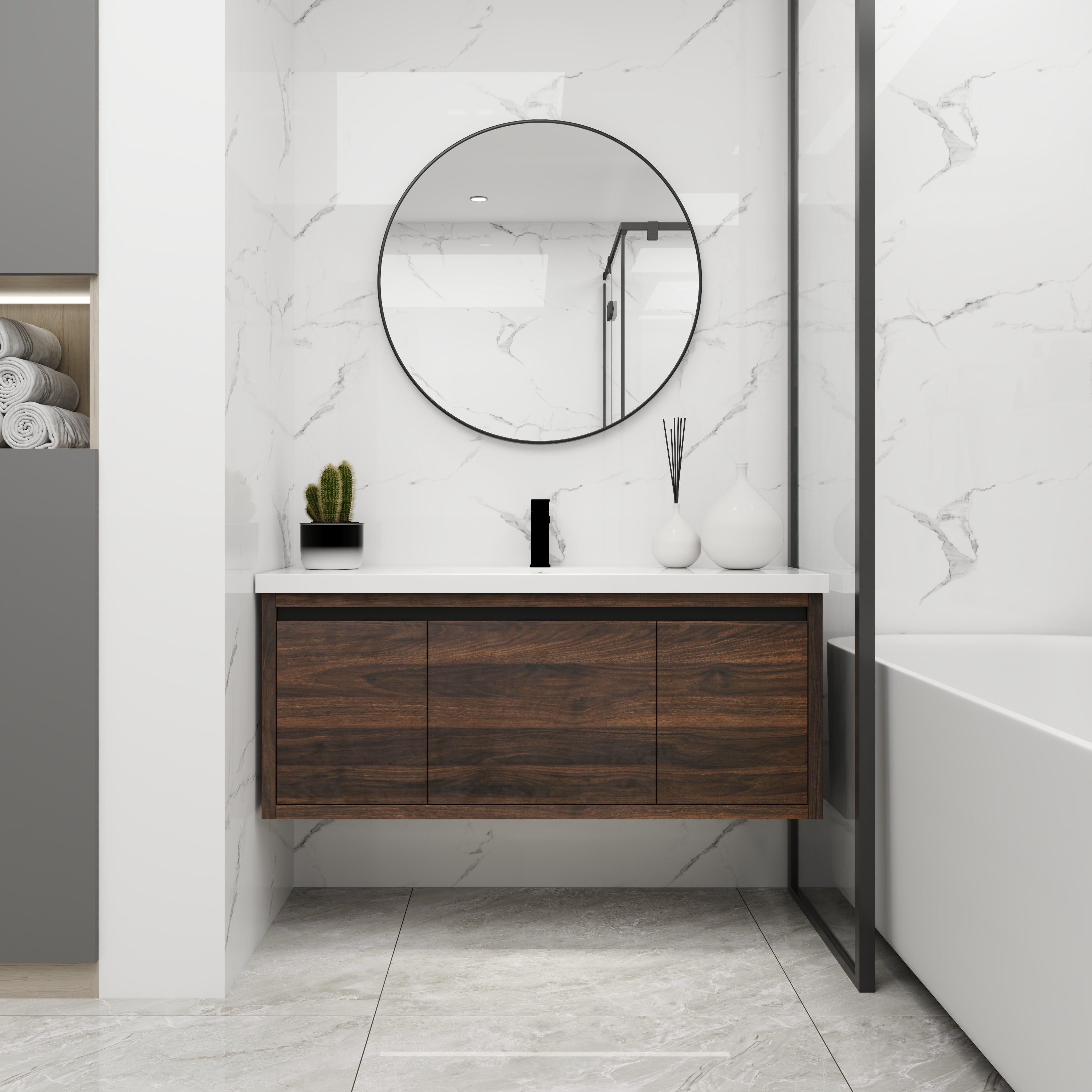 48 Inch Bathroom Cabinet With Sink