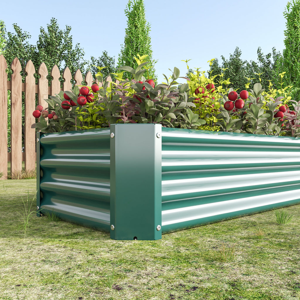 Metal Raised Garden Bed - Rectangle Planter