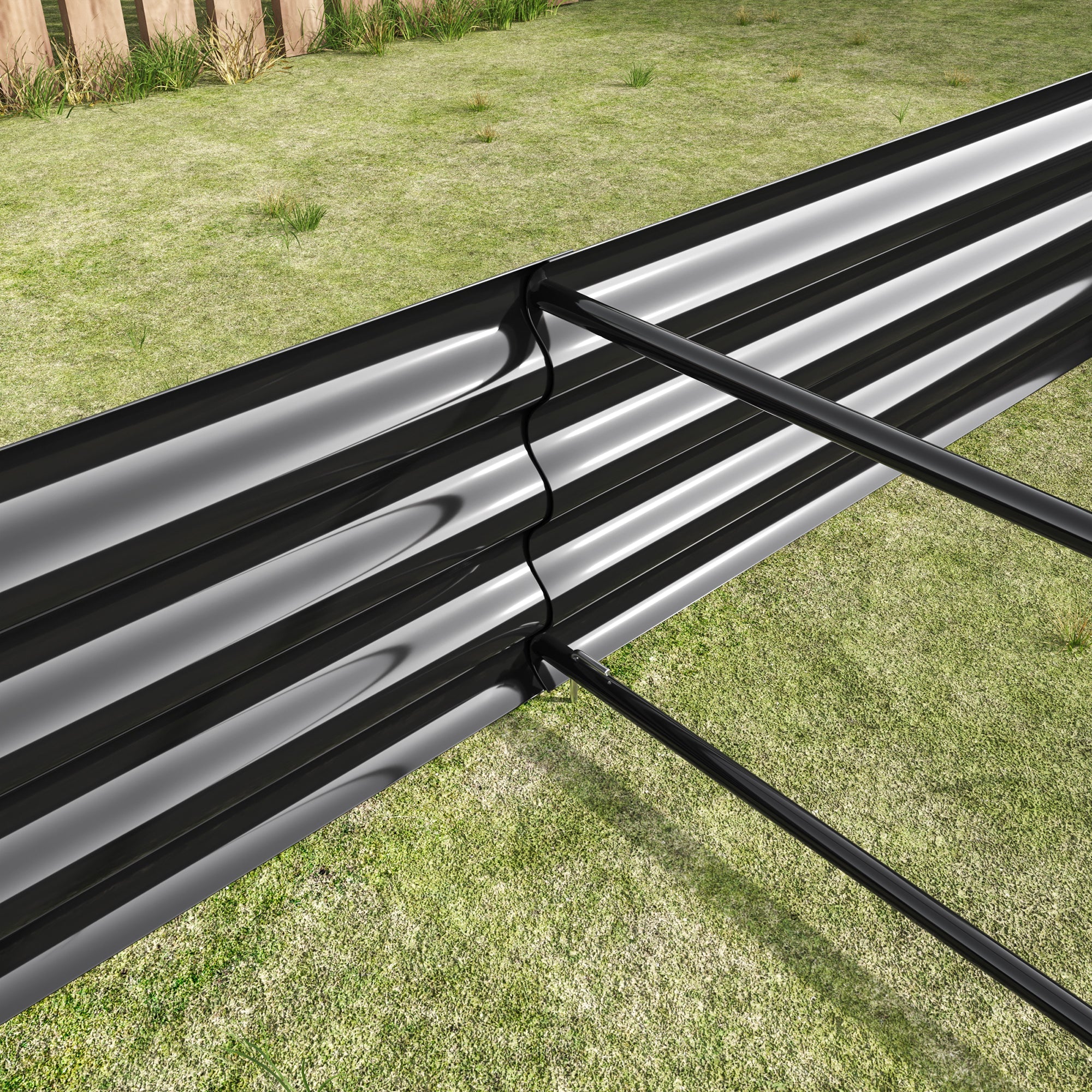 Raised Garden Bed Kit - Metal Raised Bed