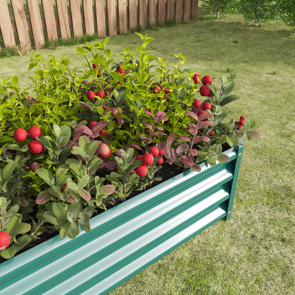 Metal Raised Garden Bed - Rectangle Planter