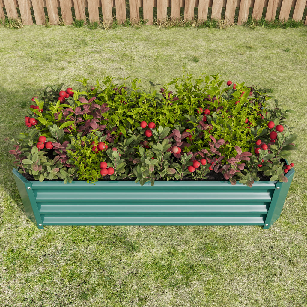 Metal Raised Garden Bed - Rectangle Planter