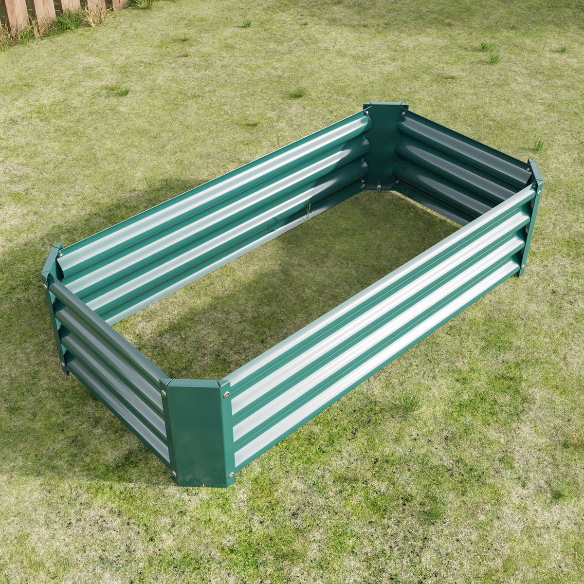 Metal Raised Garden Bed - Rectangle Planter