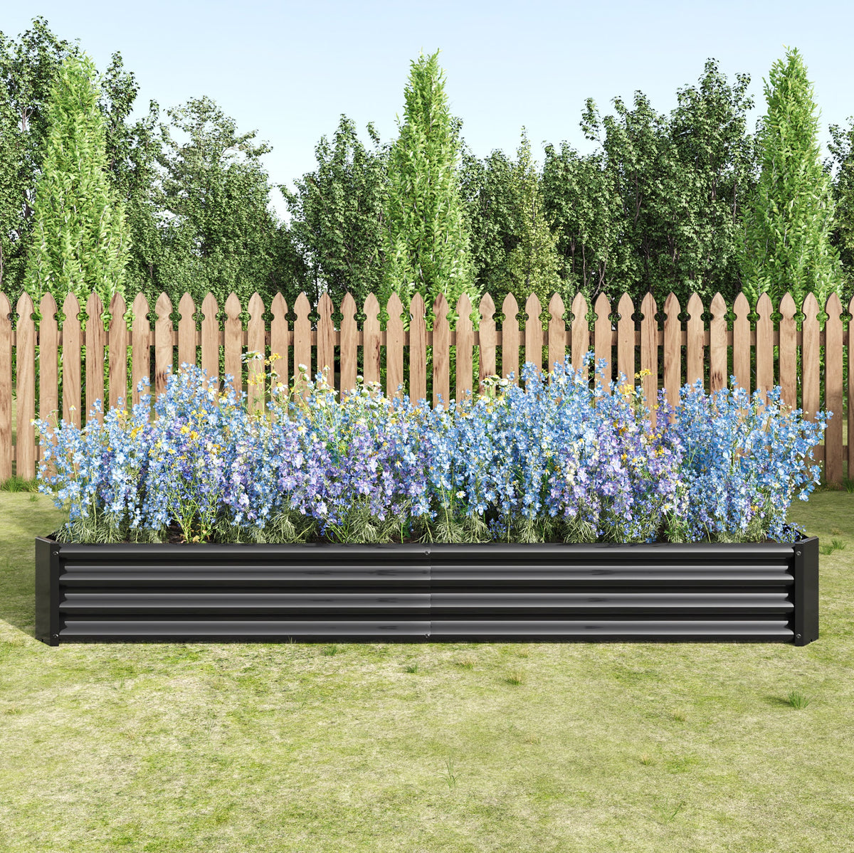 Raised Garden Bed Kit - Metal Raised Bed