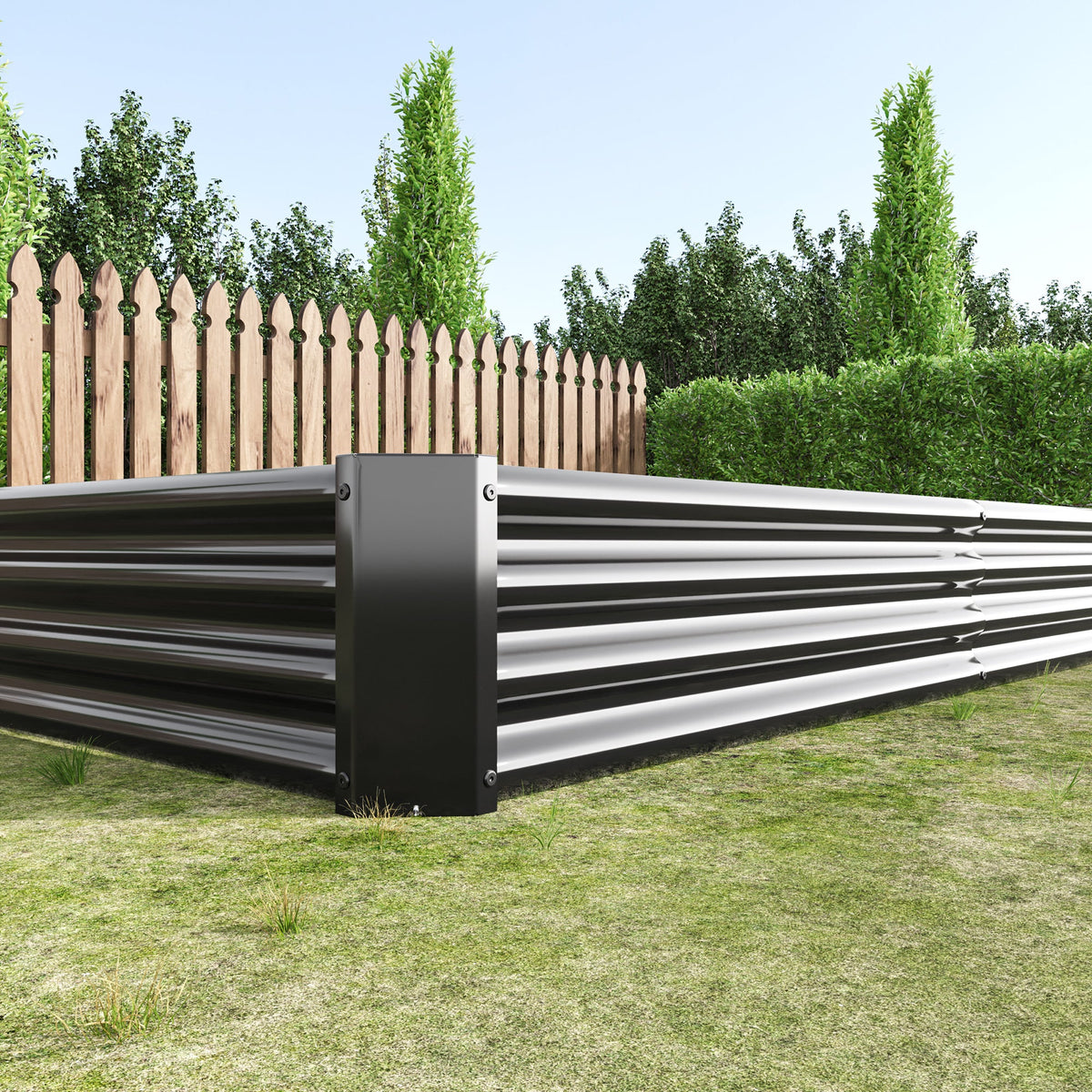 Raised Garden Bed Kit - Metal Raised Bed