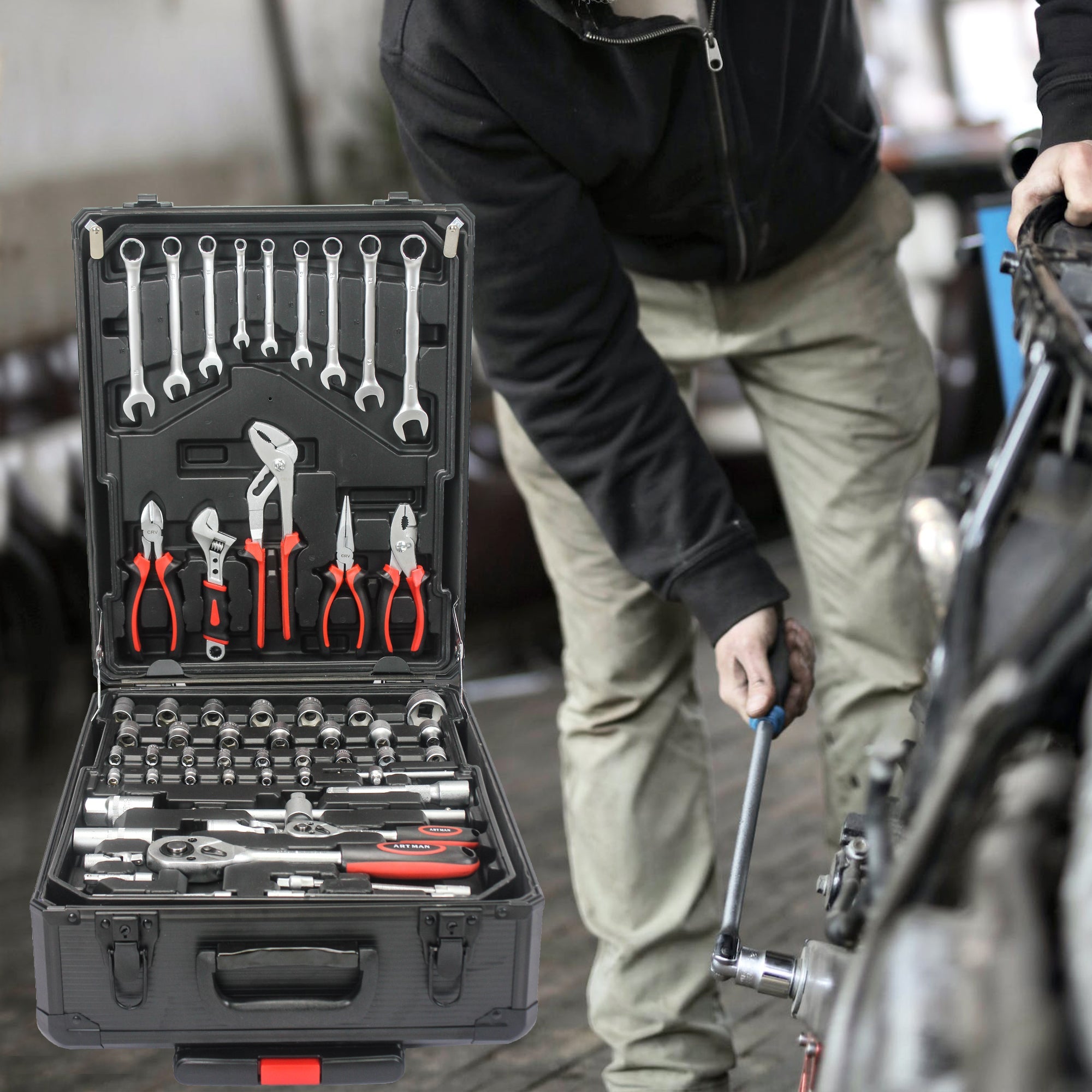 899pcs Home Repair Tool Set Kit