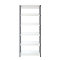 Fiona Wood and Metal Walk-in Closet with Five Shelves