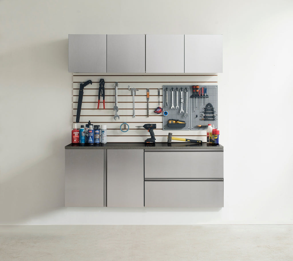 Nova Series 64 in. W x 72 in. H x 20 in. D Metallic Cabinet