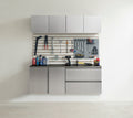 Nova Series 64 in. W x 72 in. H x 20 in. D Metallic Cabinet