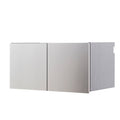 Nova Series Wood Wall Mounted Garage Cabinet in Metallic