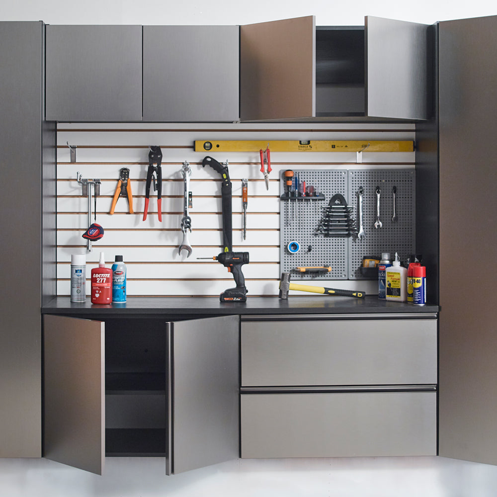Nova Series Wood Base Drawer Wall Mounted Garage Cabinet