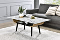 Landon 47" Coffee Table with Glass