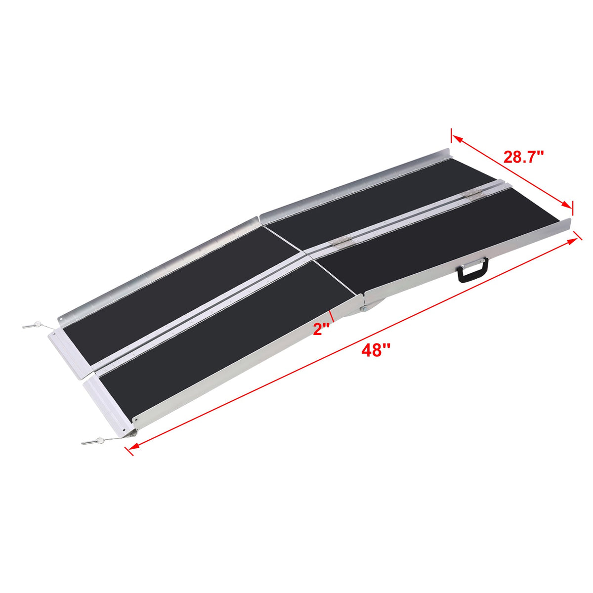 4FT Portable Aluminium Wheelchair Ramp