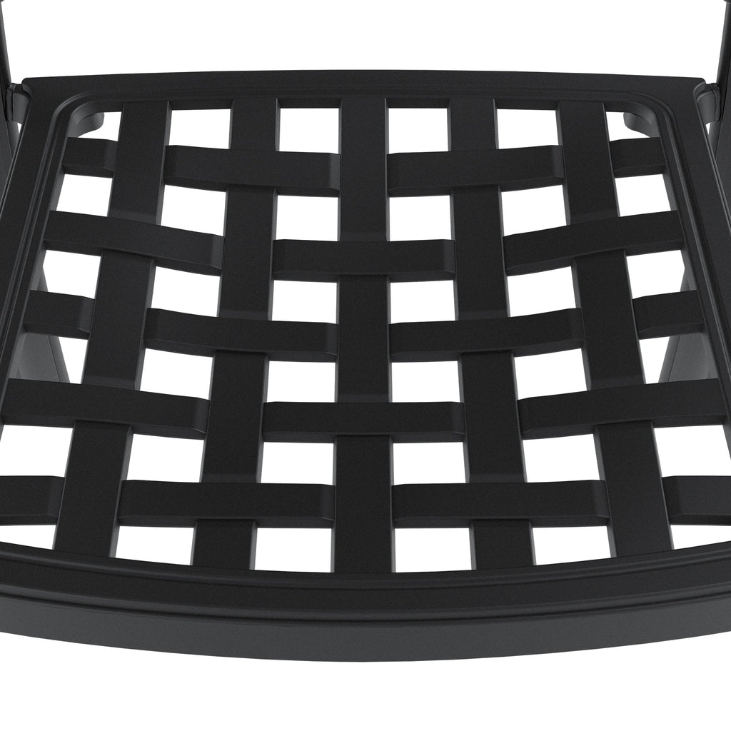 5-Piece Set Of Cast Aluminum Patio Furniture