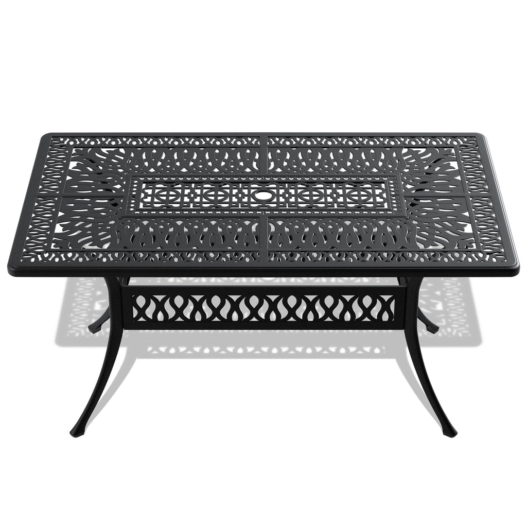 7-Piece All-Weather Cast Aluminum Dining Furniture Set