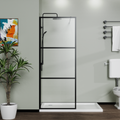 Goodyo 34" Shower Screen Door Walk-in Wet-room